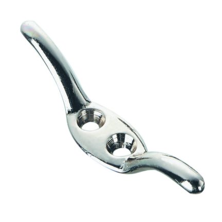 Cleat Hook Polished Nickel Each